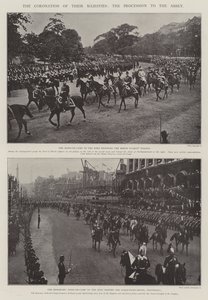The Coronation of Their Majesties, the Procession to the Abbey