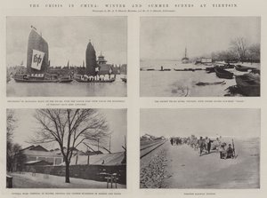 The Crisis in China, Winter and Summer Scenes at Tientsin