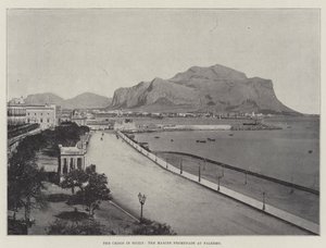 The Crisis in Sicily, the Marine Promenade at Palermo by English Photographer