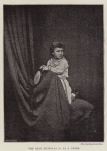 The Czar Nicholas II as a Child