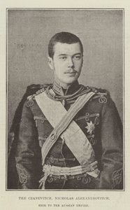 The Czarevitch, Nicholas Alexandrovitch, Heir to the Russian Empire by English Photographer