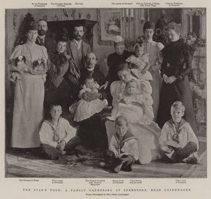 The Czars Tour, a Family gathering at Bernstorf, near Copenhagen by English Photographer