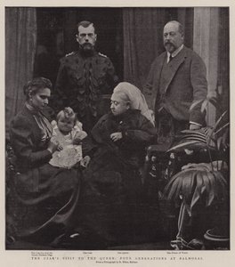 The Czars Visit to the Queen, Four Generations at Balmoral