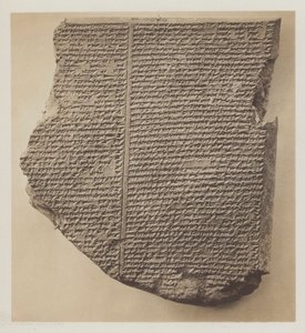 The Deluge-tablet, Obverse and Reverse by English Photographer