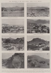The Disasters in the West Indies, Views in St Vincent by English Photographer