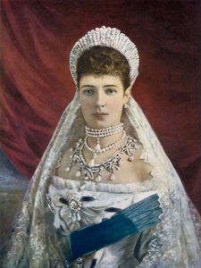 The Dowager Empress of Russia by English Photographer