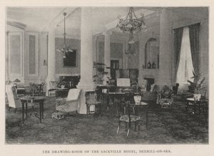 The Drawing-Room of the Sackville Hotel, Bexhill-on-Sea