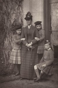 The Duchess of Connaught and Family by English Photographer