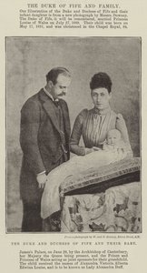 The Duke and Duchess of Fife and their Baby