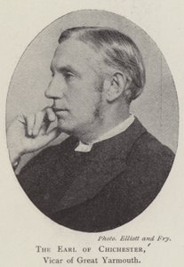 The Earl of Chichester, Vicar of Great Yarmouth by English Photographer