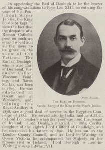 The Earl of Denbigh, Special Envoy of the King at the Pope