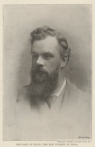 The Earl of Elgin, the New Viceroy of India by English Photographer