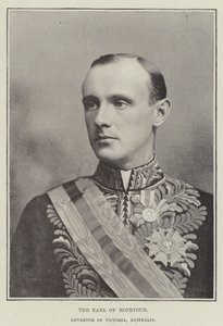The Earl of Hopetoun, Governor of Victoria, Australia by English Photographer