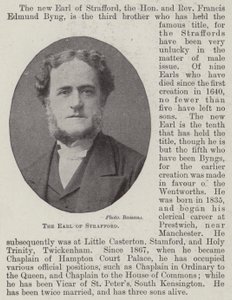 The Earl of Strafford by English Photographer