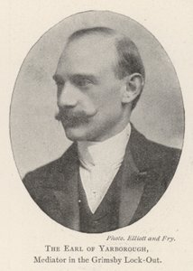 The Earl of Yarborough, Mediator in the Grimsby Lock-out