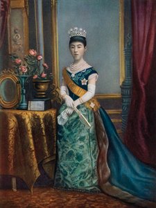 The Empress of Japan by English Photographer