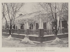 The European Club, Tientsin by English Photographer