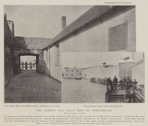 The Famous Old Sally Port at Portsmouth