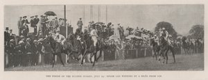 The Finish of the Eclipse Stakes, 19 July, Epsom Lad winning by a Head from Ian