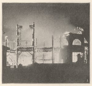 The Fire at Rhyl on 14 September, by Which the Grand Pavilion Was Destroyed by English Photographer