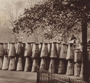 The General Strike of 1926, the Milk Depot in Hyde Park London by English Photographer