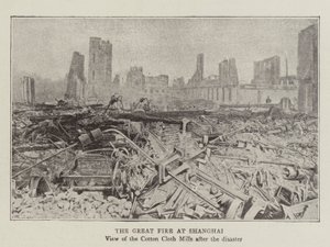 The Great Fire at Shanghai