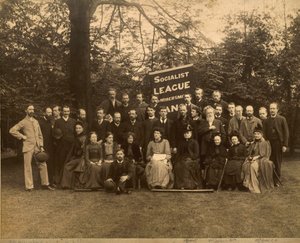 The Hammersmith Branch of the Socialist League by English Photographer