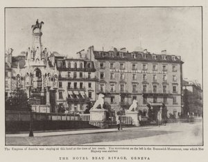 The Hotel Beau Rivage, Geneva