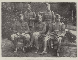 The Imperial Yeomanry, Officers of the First Contingent by English Photographer