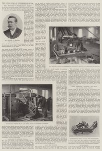 The Industrial Enterprise of 1898, Mr Hooleys Hydraulic Joint by English Photographer