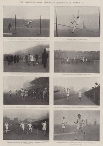 The Inter-University Sports at Queens Club, 21 March