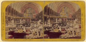 The International Exhibition of 1862: The north west transept by English Photographer
