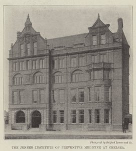 The Jenner Institute of Preventive Medicine at Chelsea by English Photographer