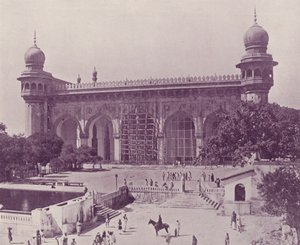 The Jumma Masjid, Hyderabad by English Photographer