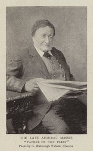 The Late Admiral Massie by English Photographer