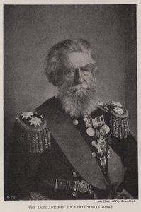 The Late Admiral Sir Lewis Tobias Jones by English Photographer