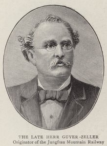 The Late Herr Guyer-Zeller by English Photographer