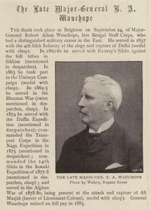 The Late Major-General R. A. Wauchope
