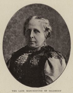 The Late Marchioness of Salisbury