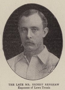 The Late Mr. Ernest Renshaw
