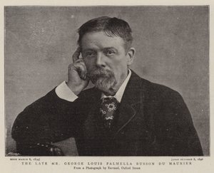 The Late Mr George Louis Palmella Busson Du Maurier by English Photographer