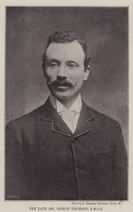 The Late Mr. Joseph Thomson, FRGS by English Photographer