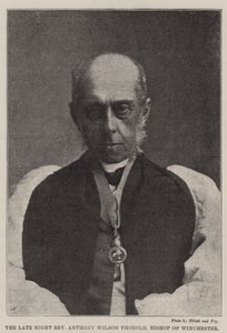 The Late Right Reverend Anthony Wilson Thorold, Bishop of Winchester by English Photographer