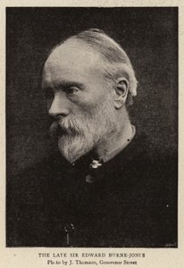 The Late Sir Edward Burne-Jones by English Photographer
