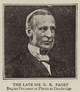 The Late Sir G E Paget