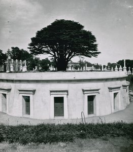 The Lebanon Catacomb, Highgate Cemetery by English Photographer