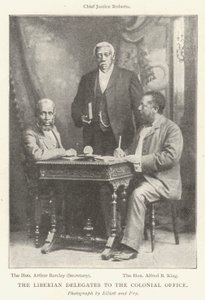The Liberian Delegates to the Colonial Office