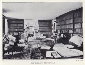 The Library, Elderfield by English Photographer