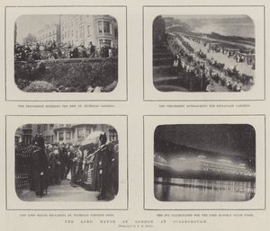 The Lord Mayor of London at Scarborough by English Photographer