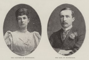 The Marriage of Lord Huntingdon by English Photographer